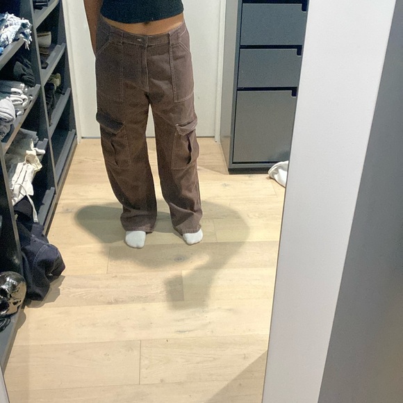 Garage brown carpenter pants - Picture 2 of 5